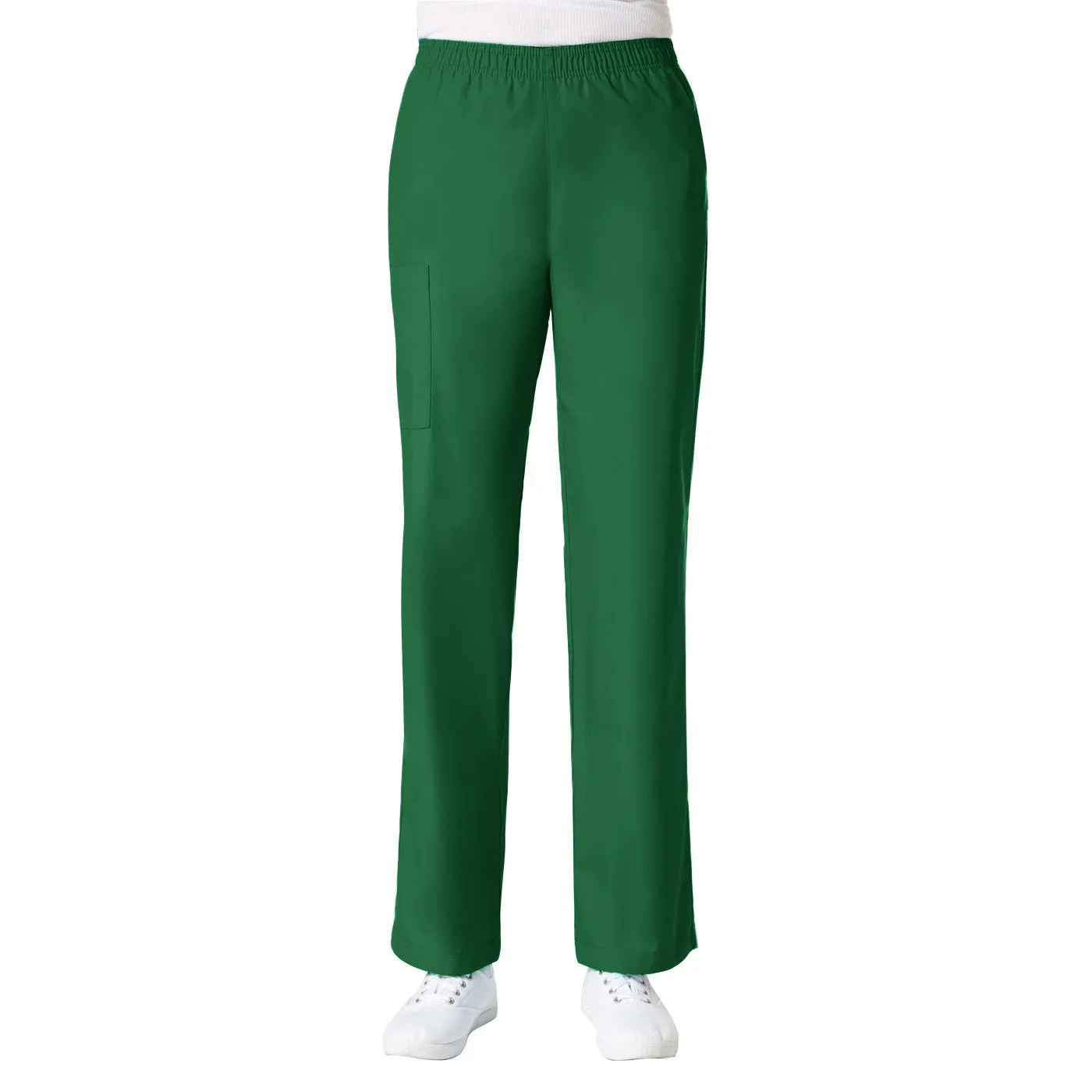 Maevn Core Womens Full Elastic Band Cargo Pant Style 9016 - Petite 28" Fit Size XS - XL