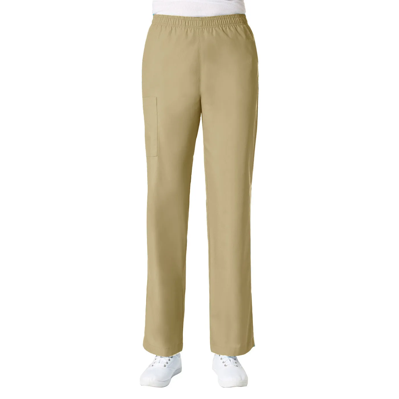 Maevn Core Womens Full Elastic Band Cargo Pant Style 9016 - Petite 28" Fit Size XS - XL