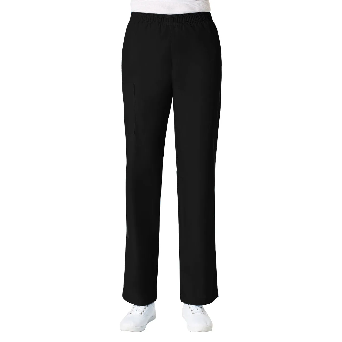 Maevn Core Womens Full Elastic Band Cargo Pant Style 9016 - Petite 28" Fit Size XS - XL