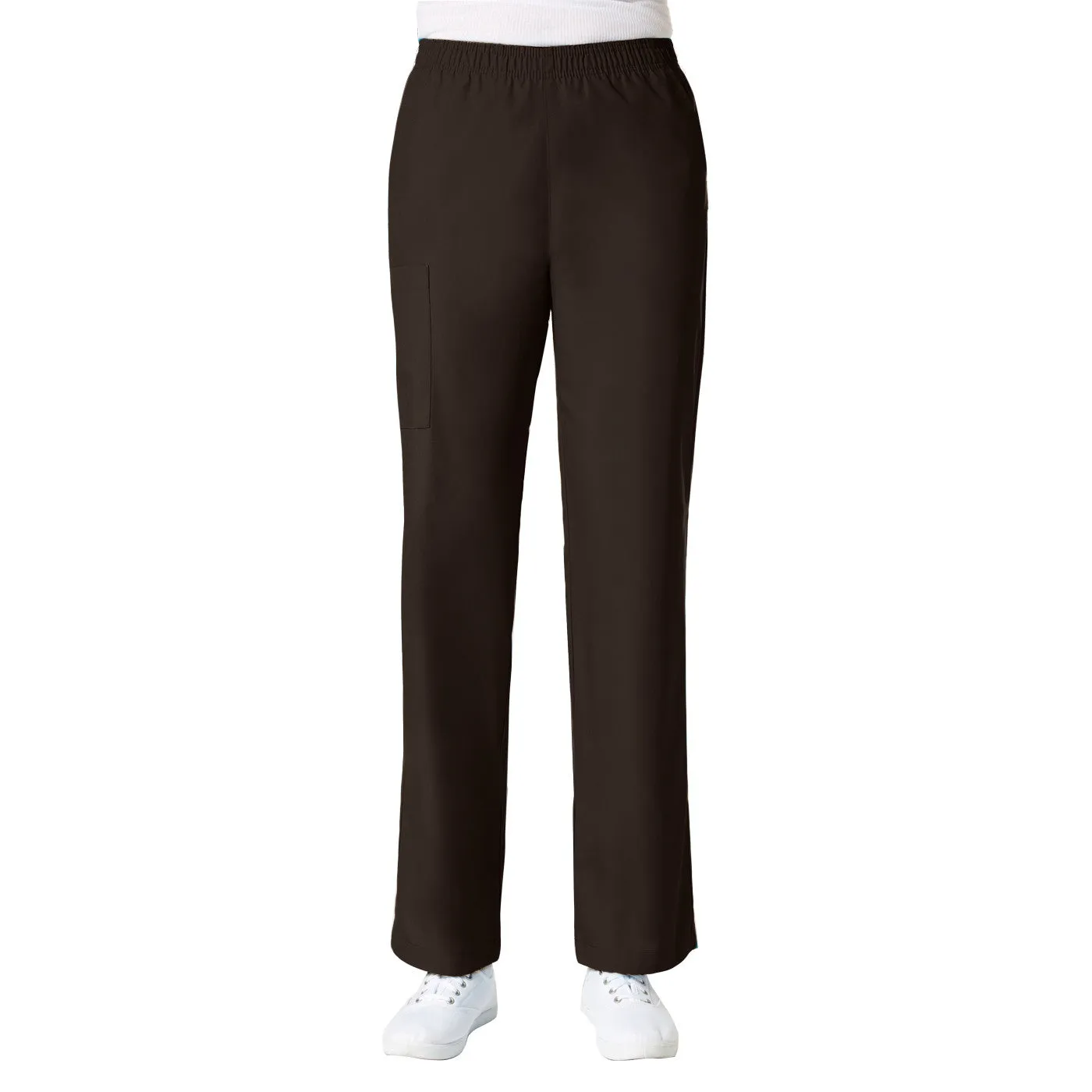 Maevn Core Womens Full Elastic Band Cargo Pant Style 9016 - Petite 28" Fit Size XS - XL