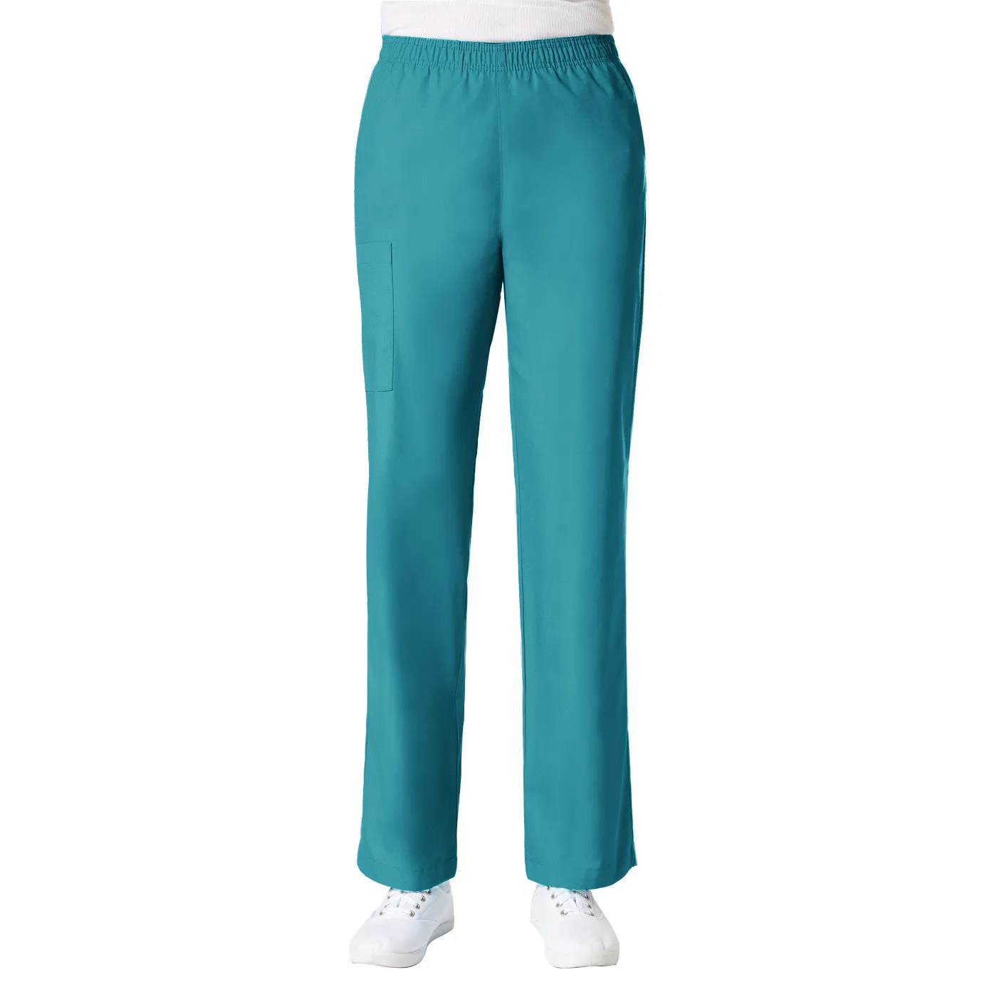 Maevn Core Womens Full Elastic Band Cargo Pant Style 9016 - Petite 28" Fit Size XS - XL