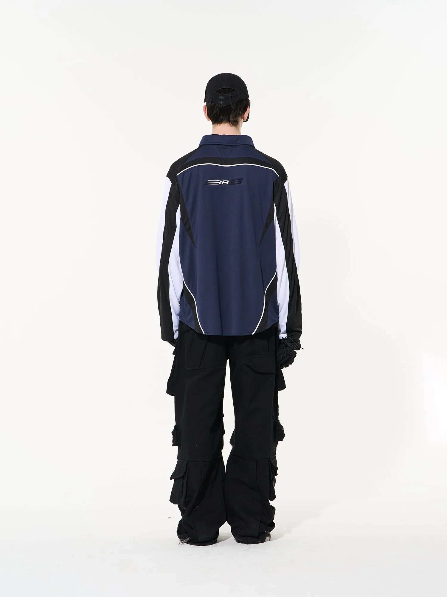 Monotone Sporty Casual Tops