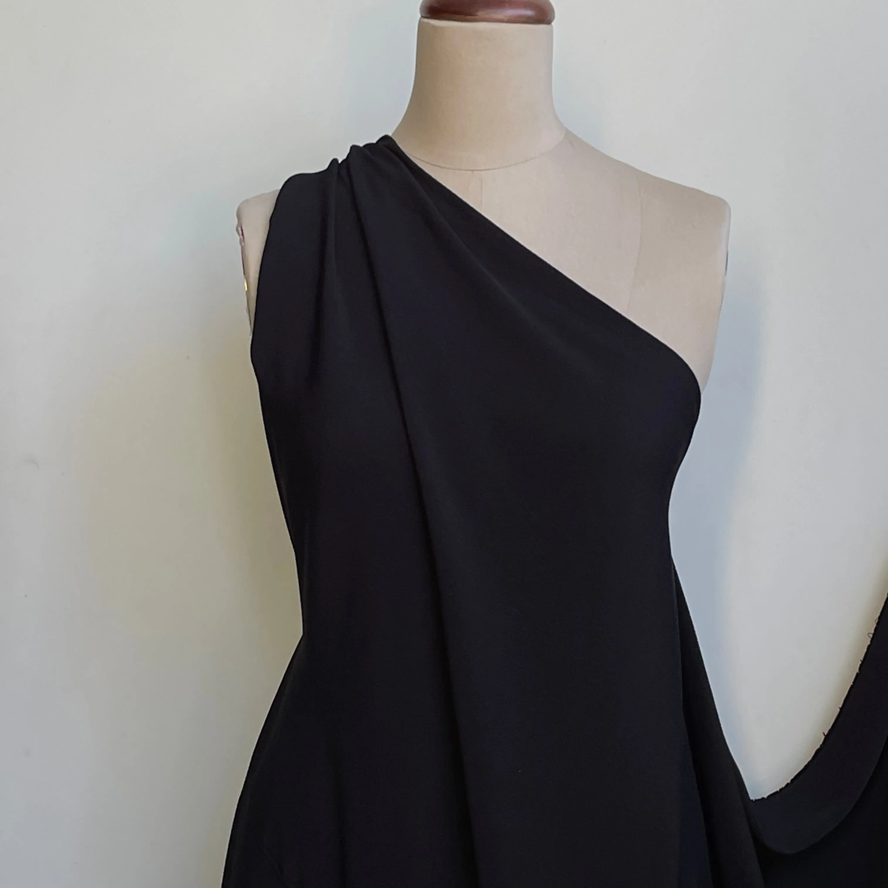 Morrocain Black Crepe