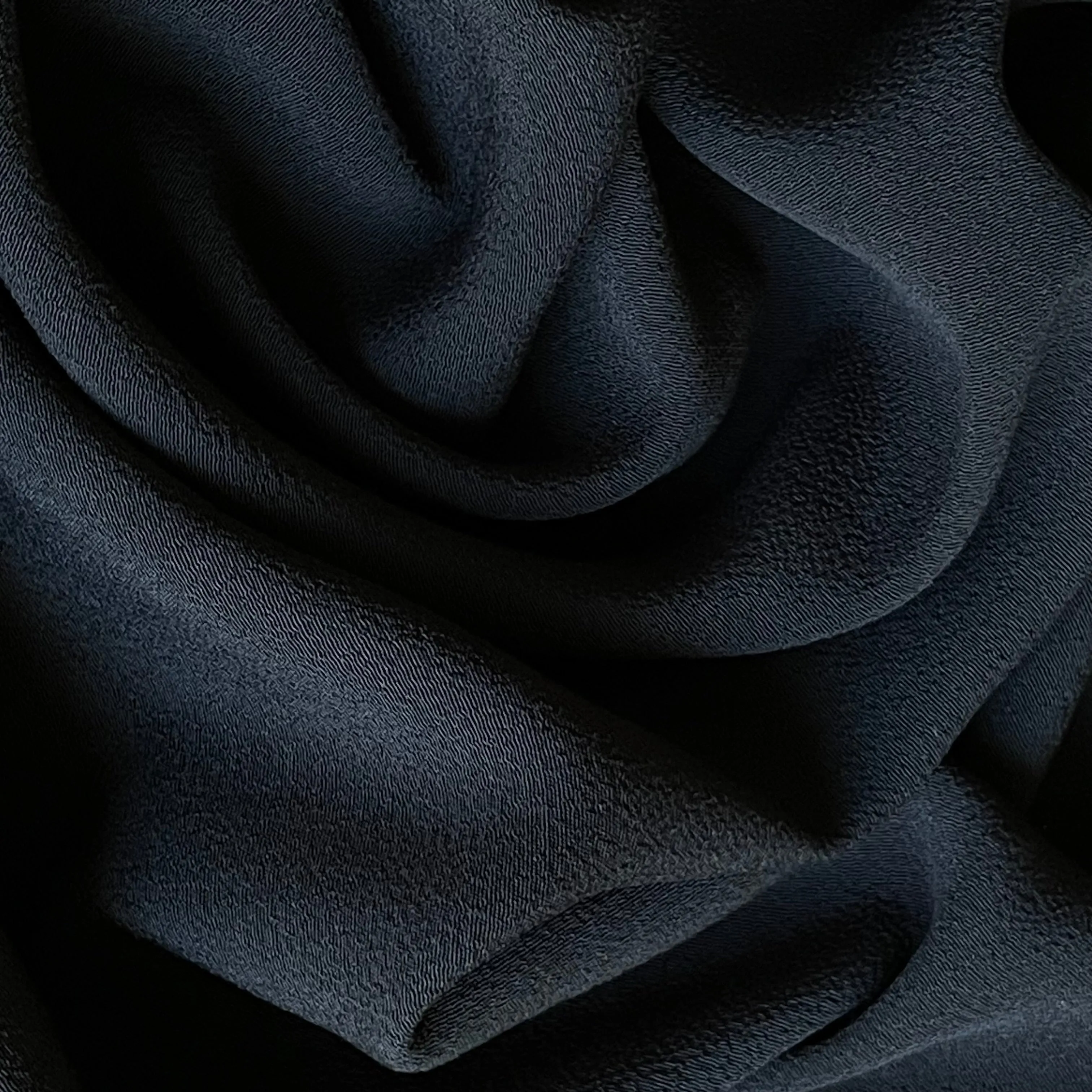Morrocain Black Crepe