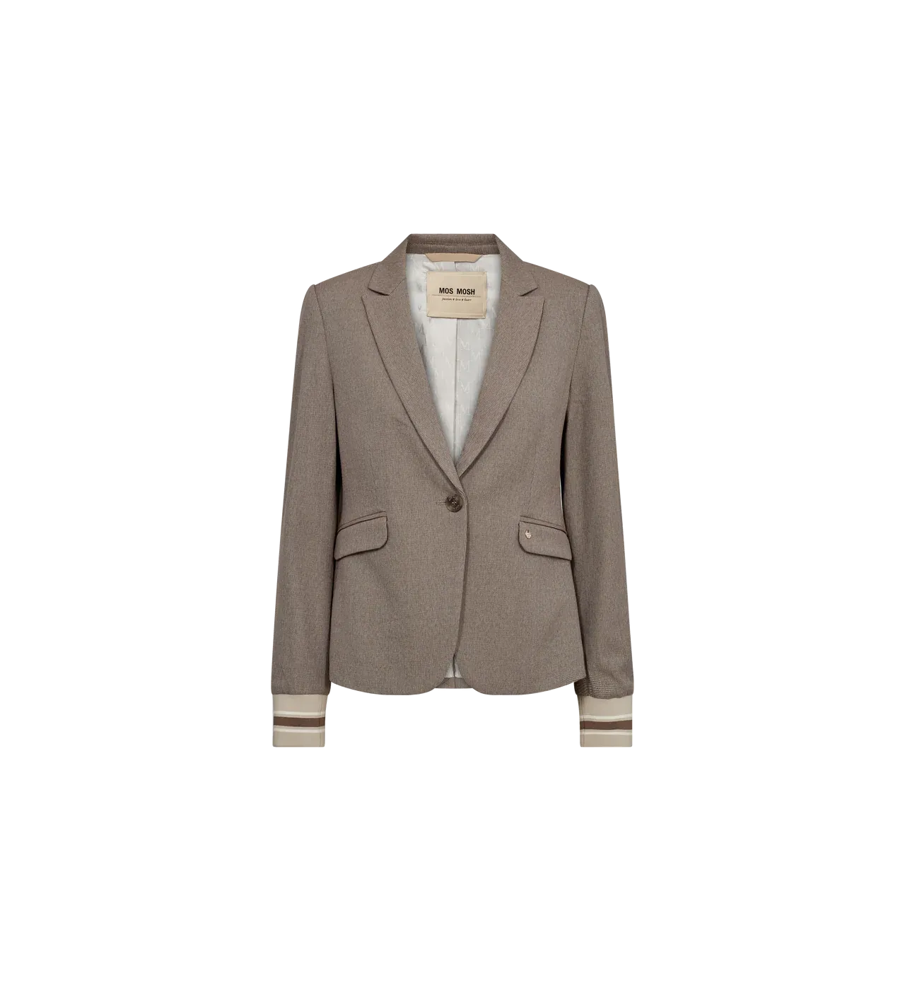 Mosmosh Blake Karlie Fitted Ribbed Cuff Blazer