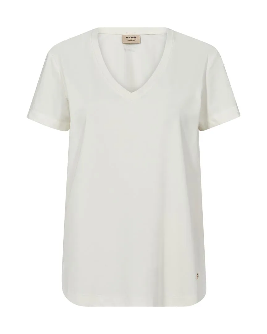 Mosmosh Dala V-Neck Basic T-shirt
