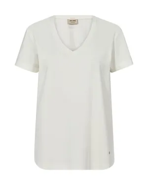 Mosmosh Dala V-Neck Basic T-shirt