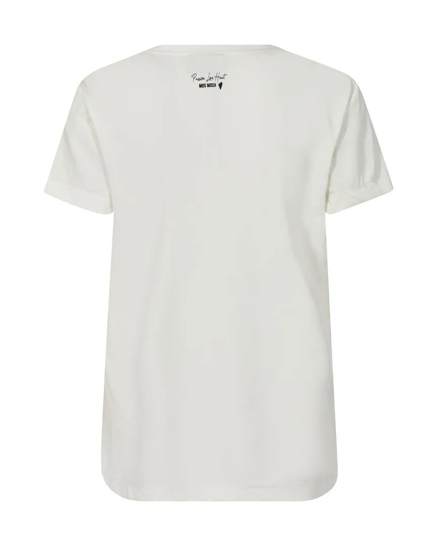 Mosmosh Dala V-Neck Basic T-shirt