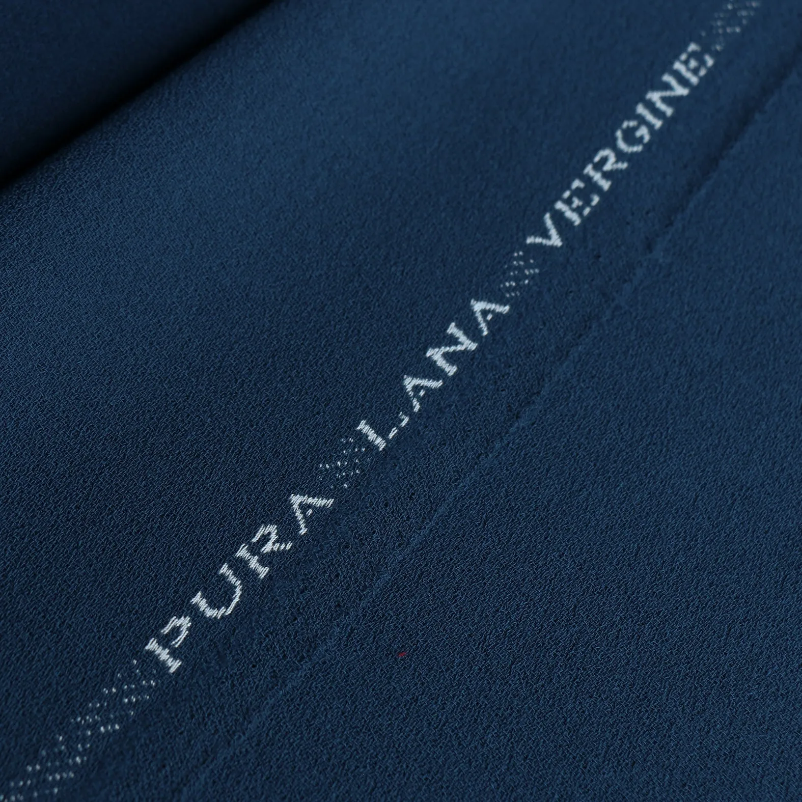 Motiv Denim Blue Wool Crepe