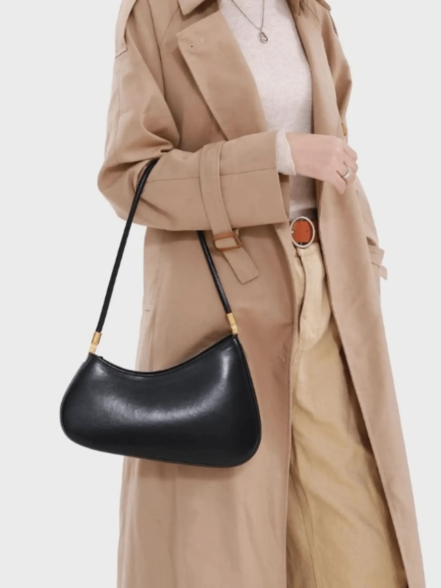 Noir | Timeless Black Shoulder Bag