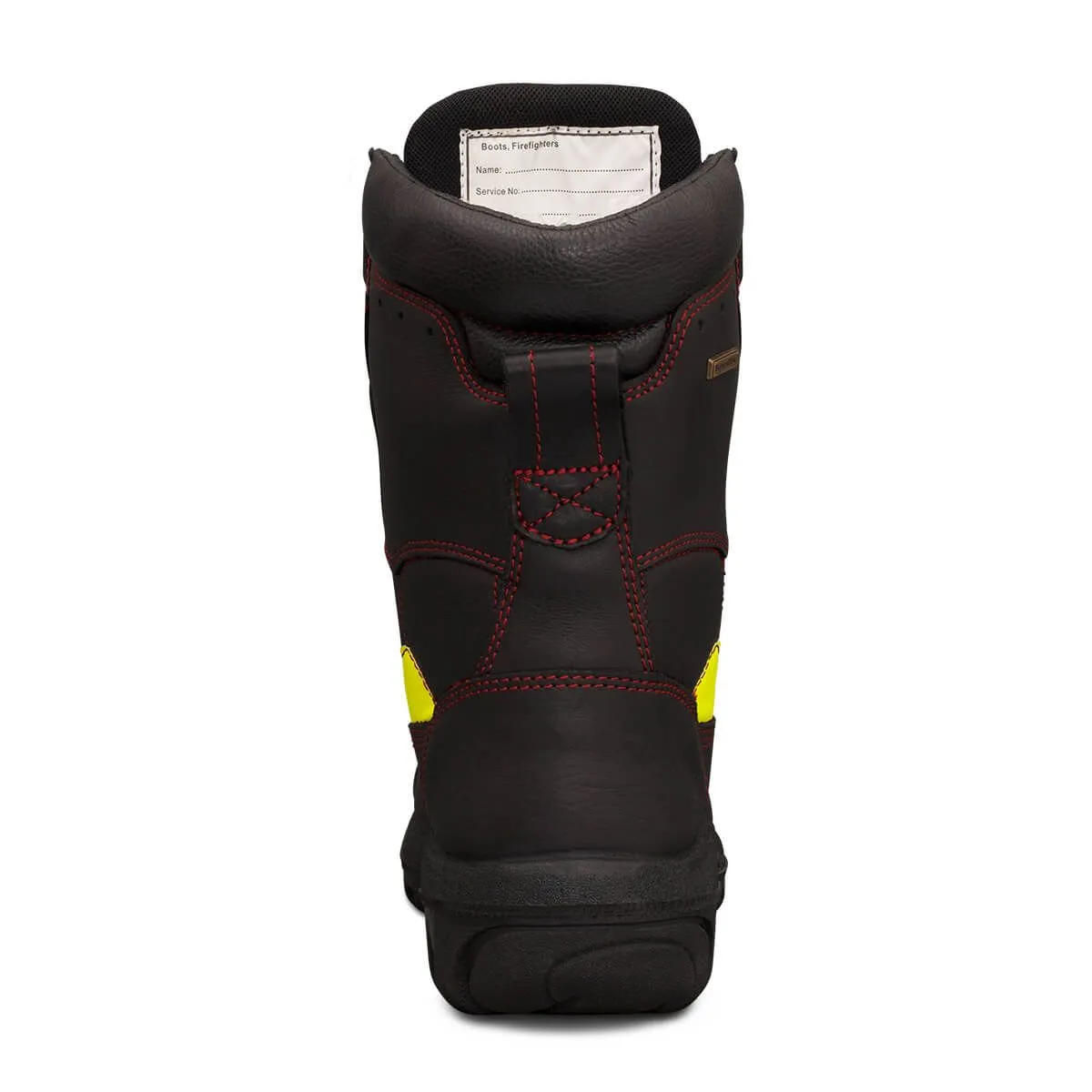Oliver 66 Series Black 230MM (9") Lace Up Structural Firefighter Boot 66-495