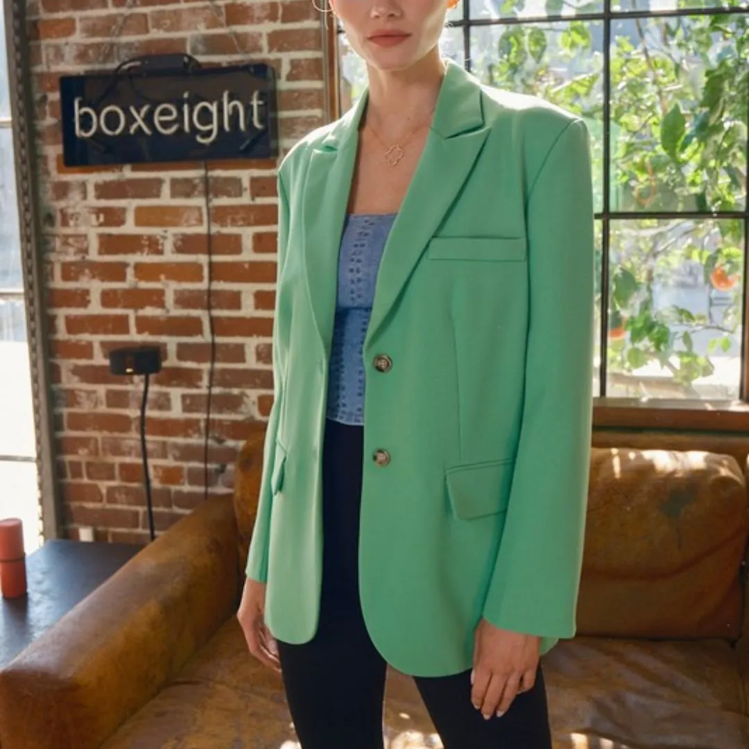 Oversized Blazer (Green)