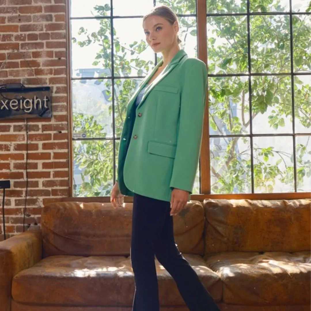 Oversized Blazer (Green)