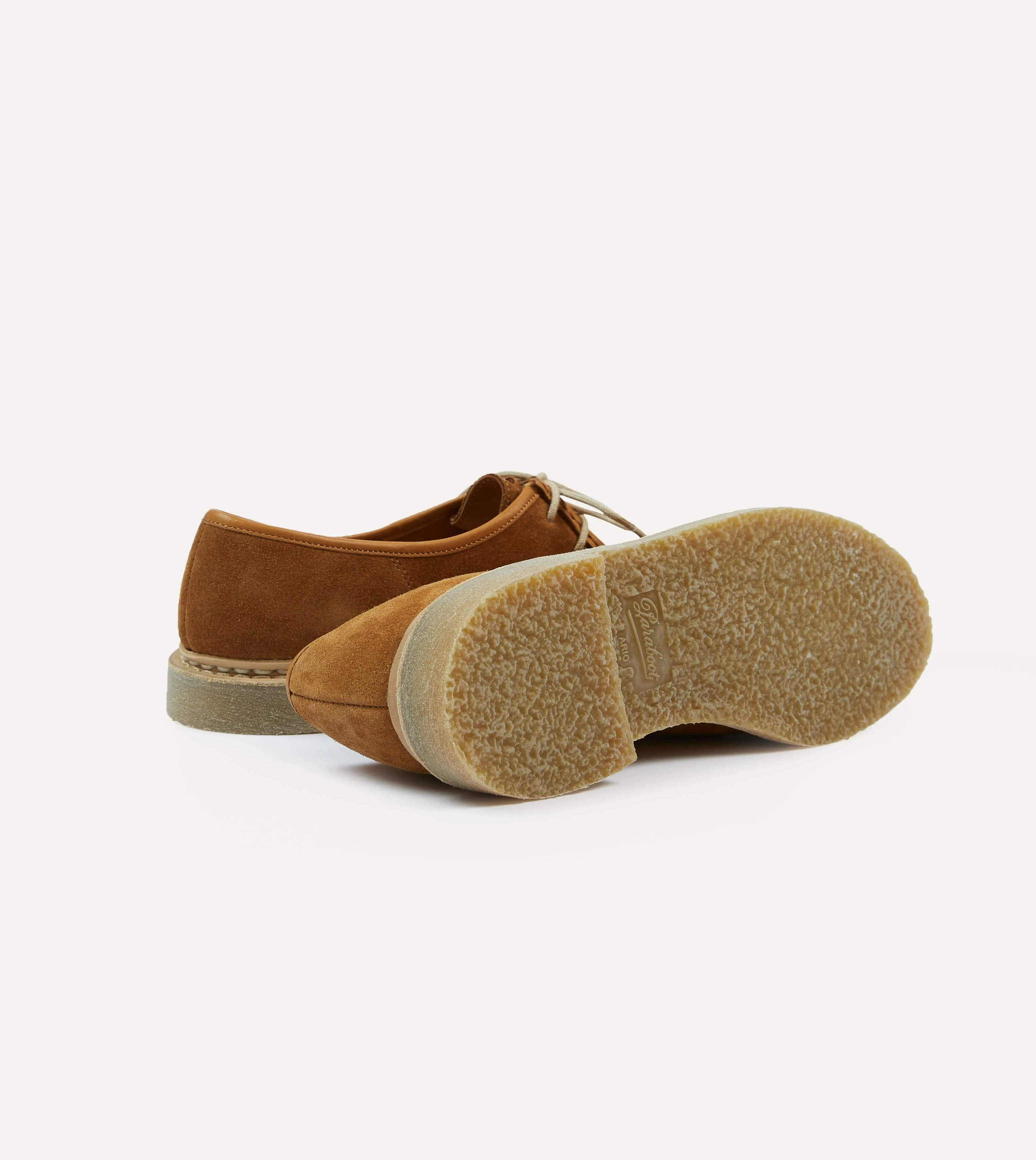Paraboot Micka Whiskey Suede Derby Shoe