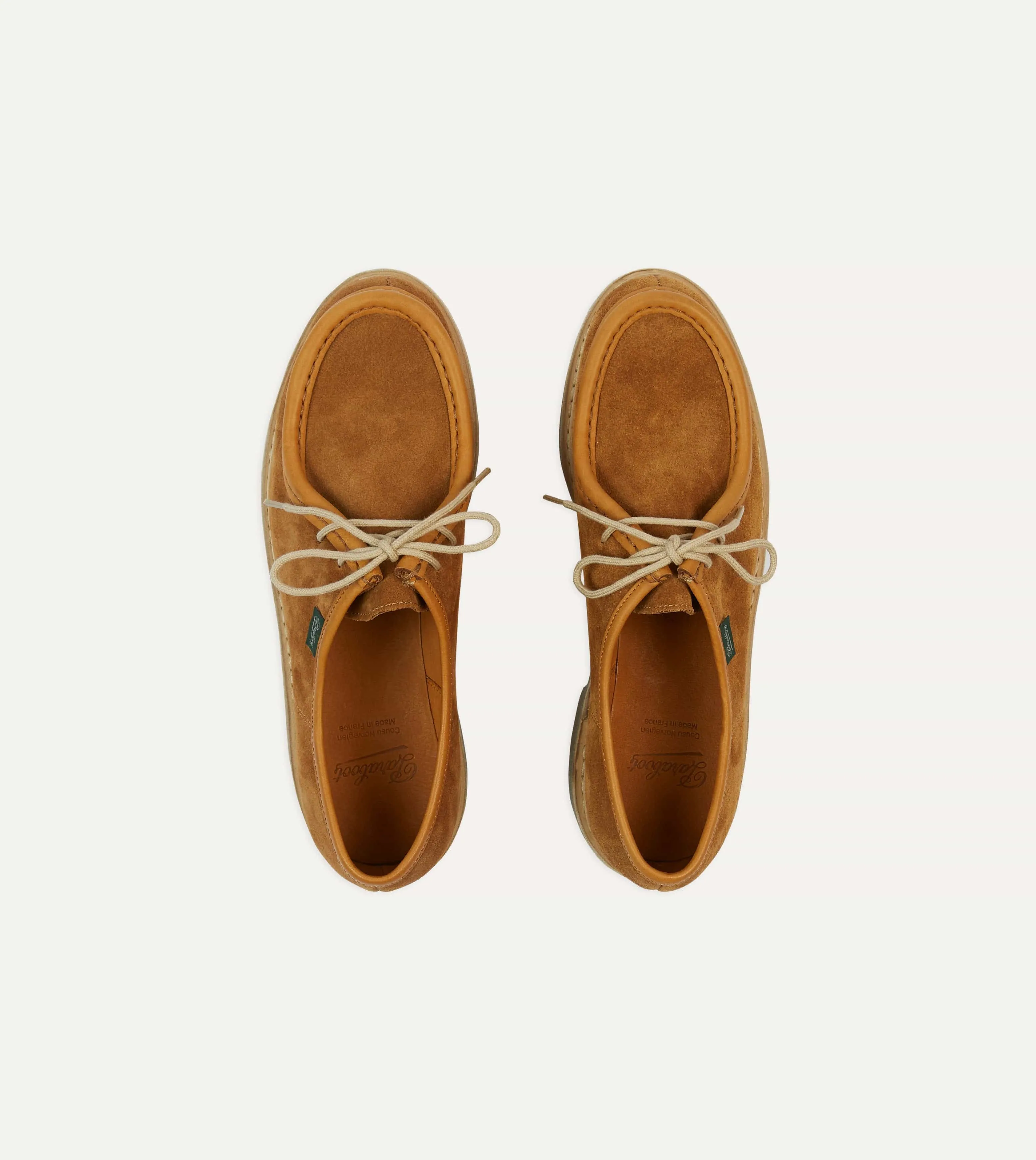 Paraboot Micka Whiskey Suede Derby Shoe