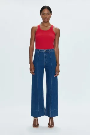 Penny High Rise Wide Jean - Country Club