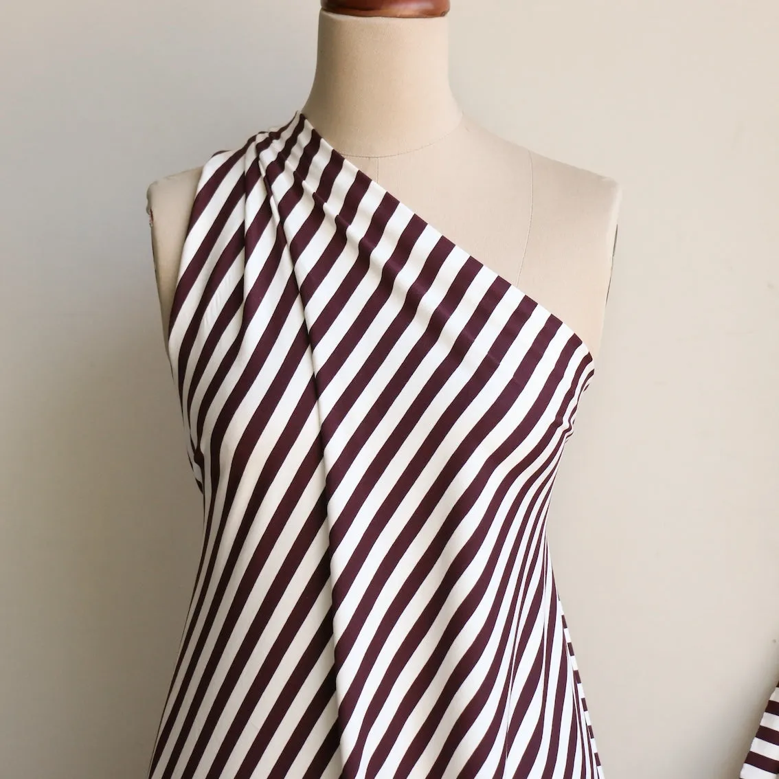 Plum Striped Jersey