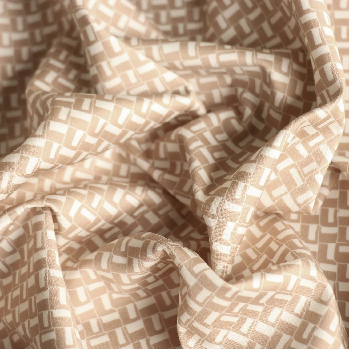 Quadri Stone Stretch Cotton