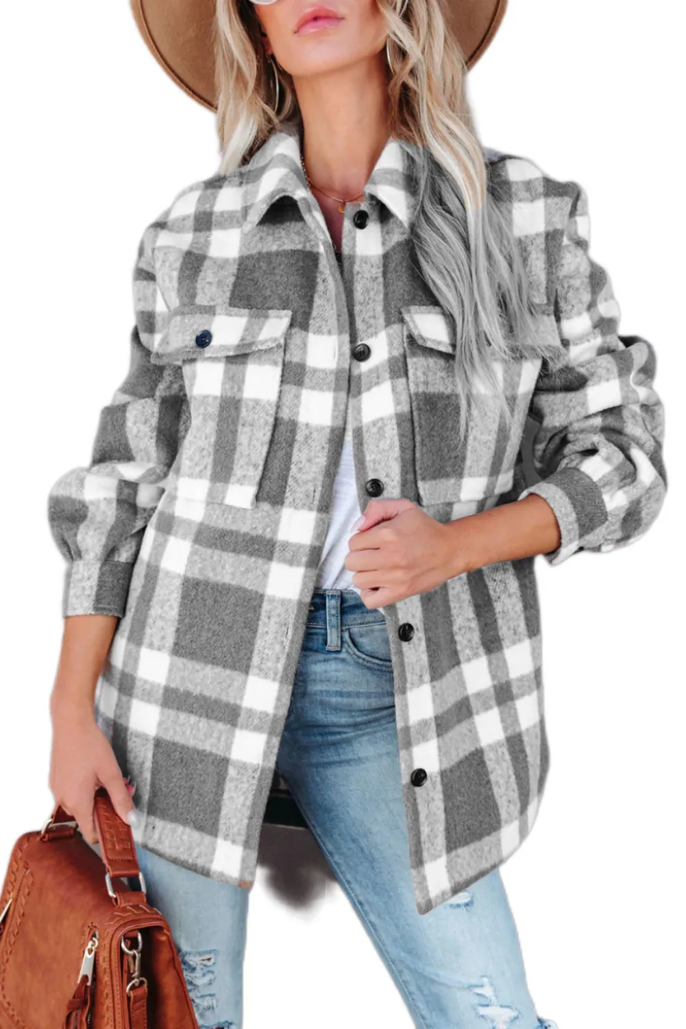 'Raelynn' Plaid Jacket (3 COLORS)