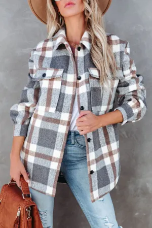 'Raelynn' Plaid Jacket (3 COLORS)