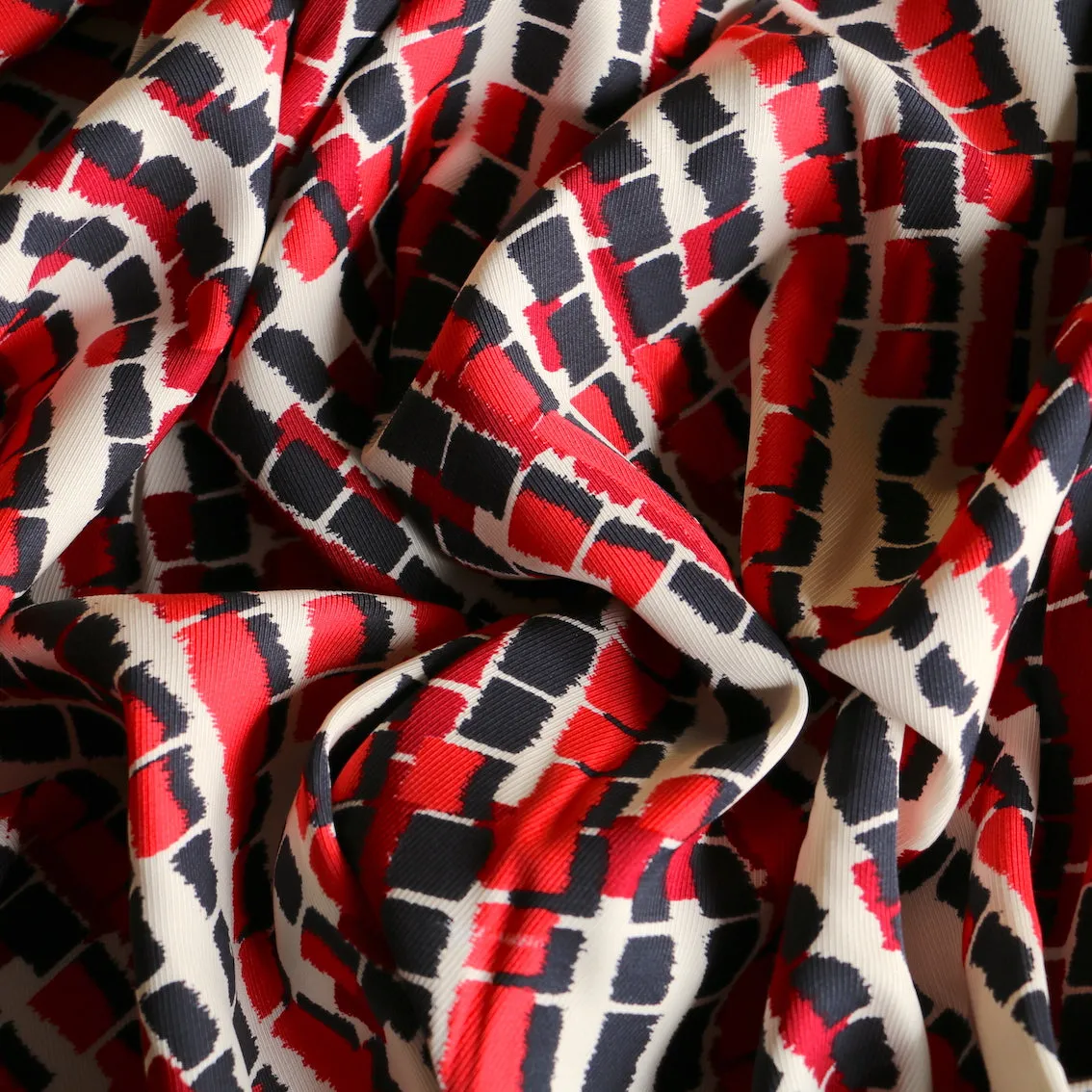 Red Tag Day Viscose Twill