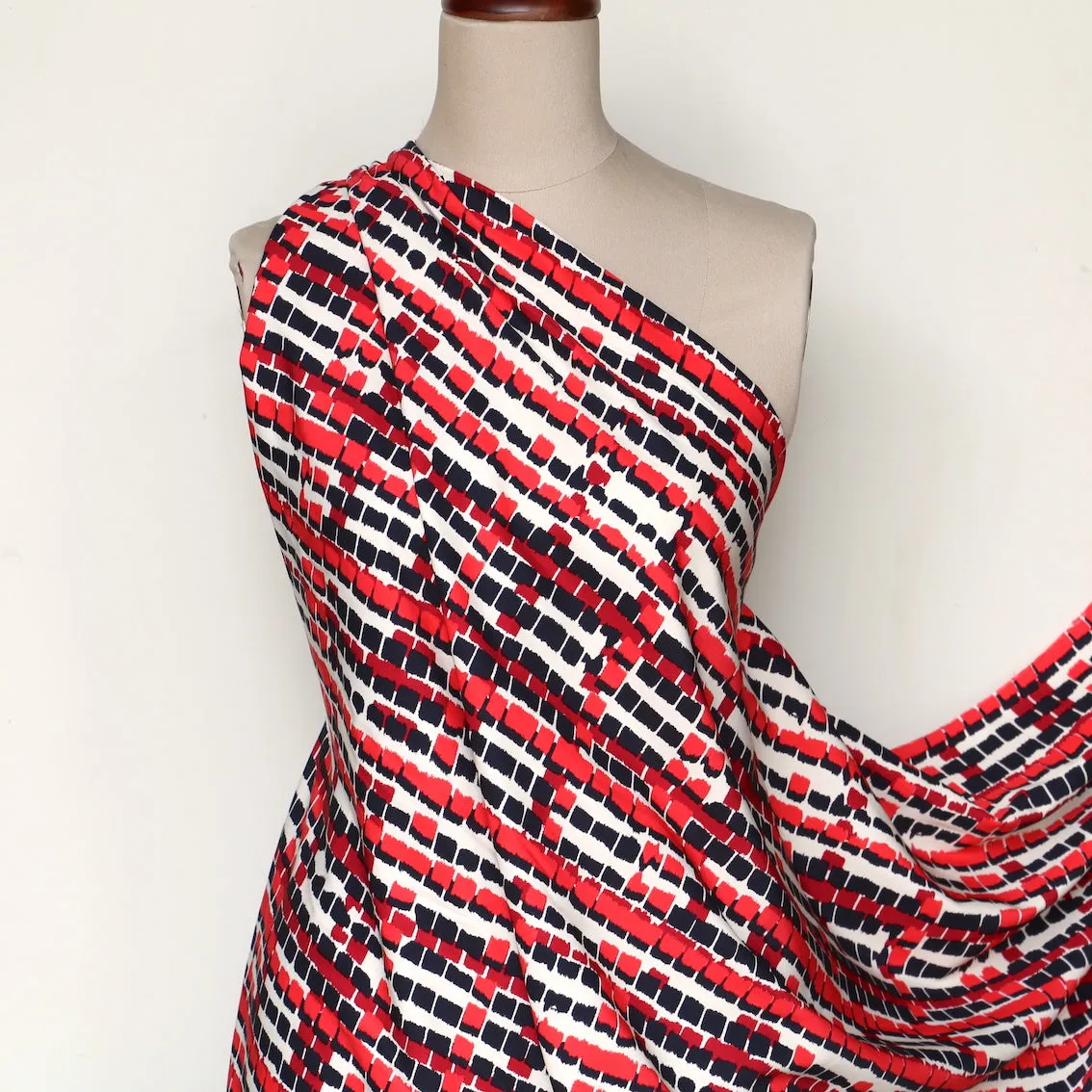 Red Tag Day Viscose Twill