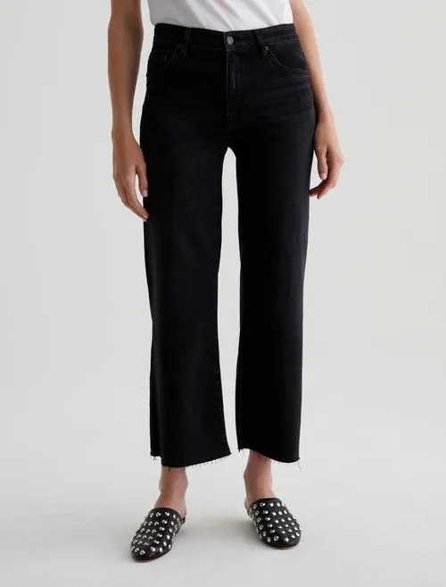 Saige Wide Leg Mid Rise Crop - Glasgow