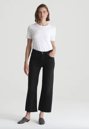 Saige Wide Leg Mid Rise Crop - Glasgow