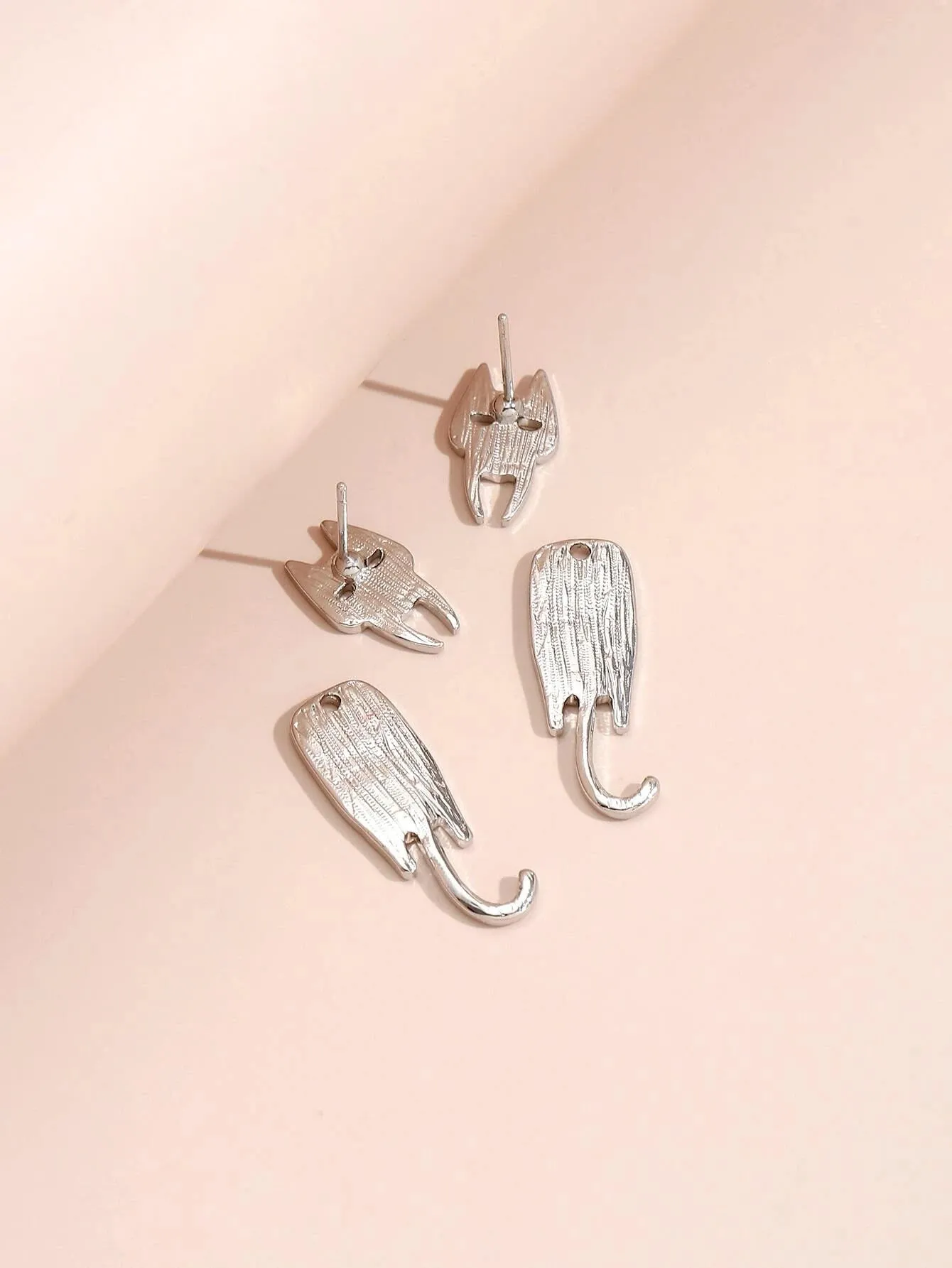 Shein Cat Design Earring Jackets