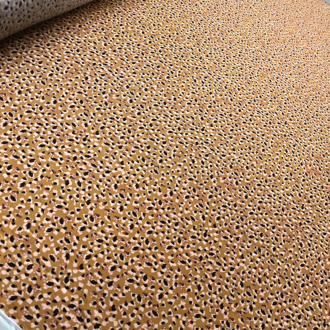 Shia Toffee Viscose Twill