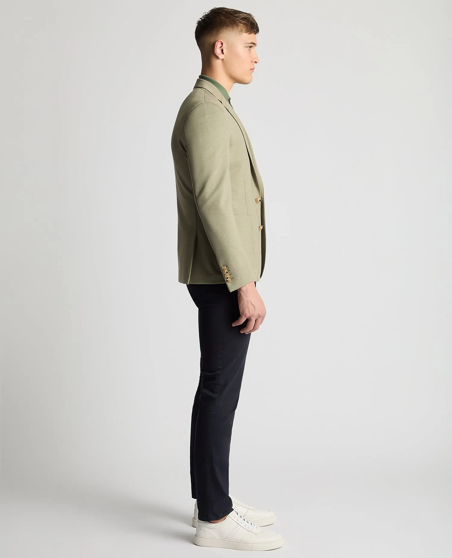 Slim Fit Jersey Stretch Jacket