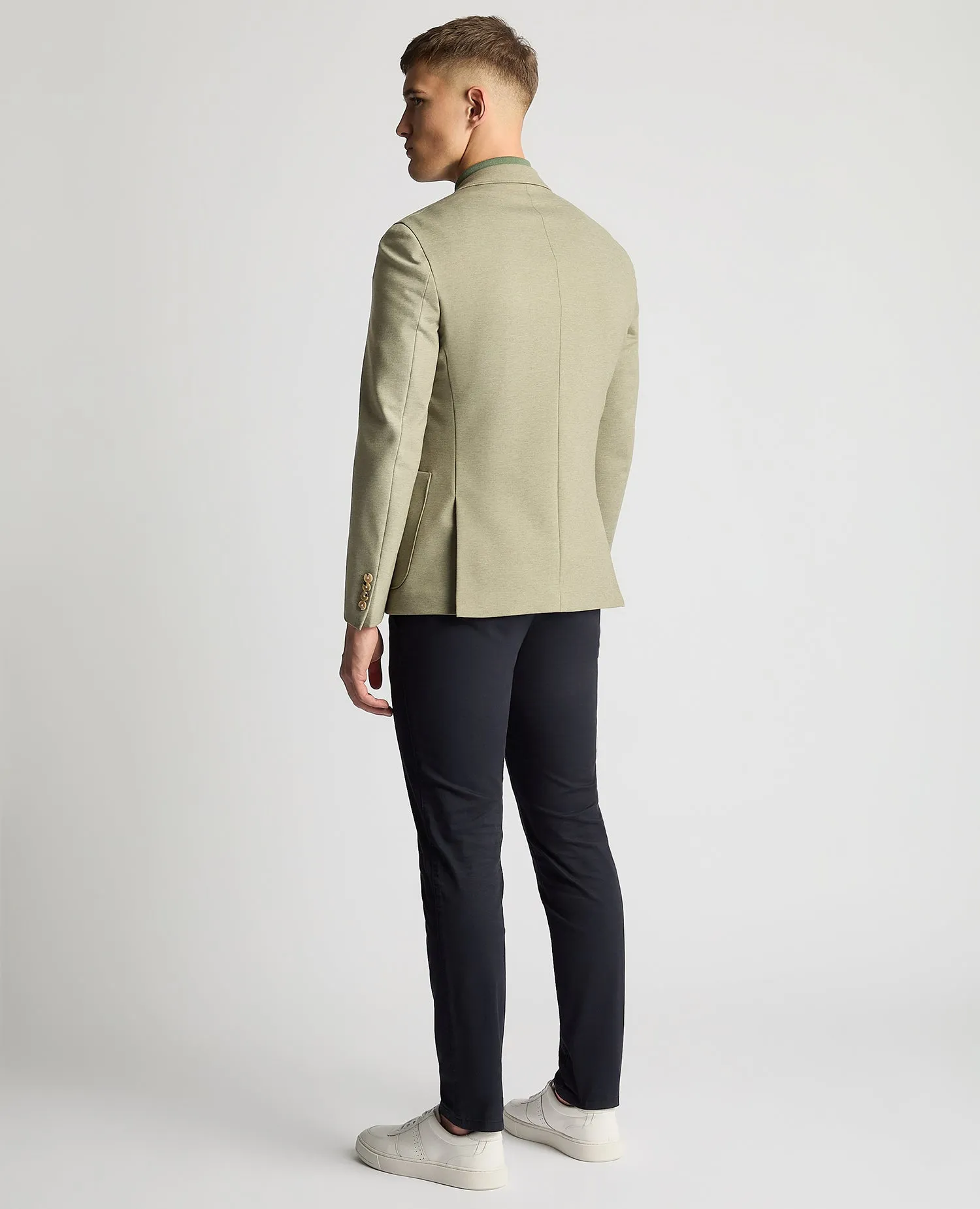 Slim Fit Jersey Stretch Jacket
