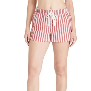 STARS ABOVE - Relaxed Fit Striped Pajama Shorts