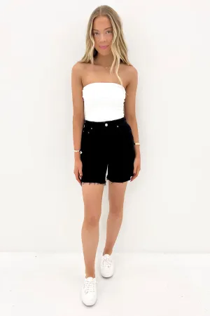 Straight Short Upbeat Black