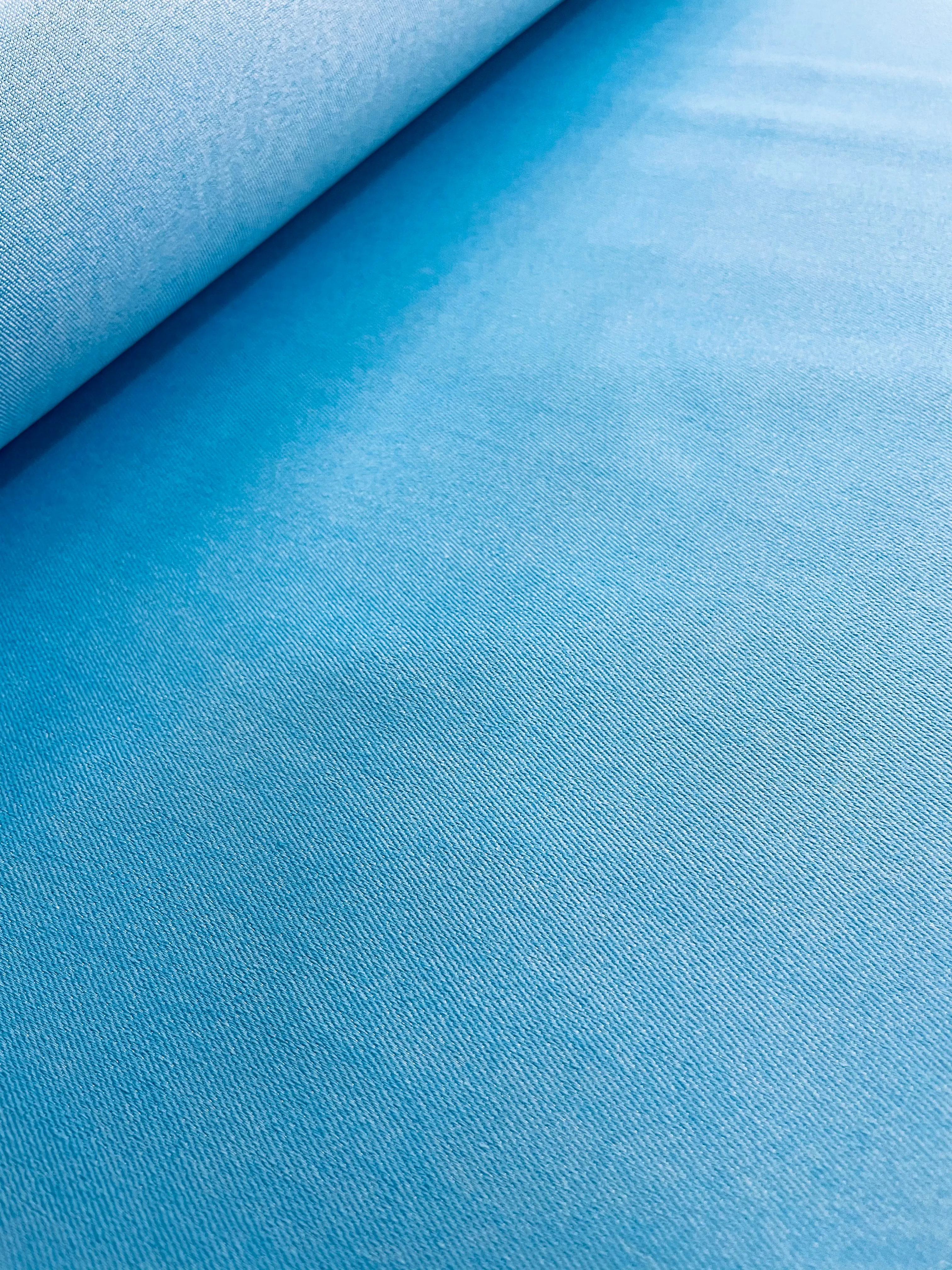 Stretch Denim - Turquoise