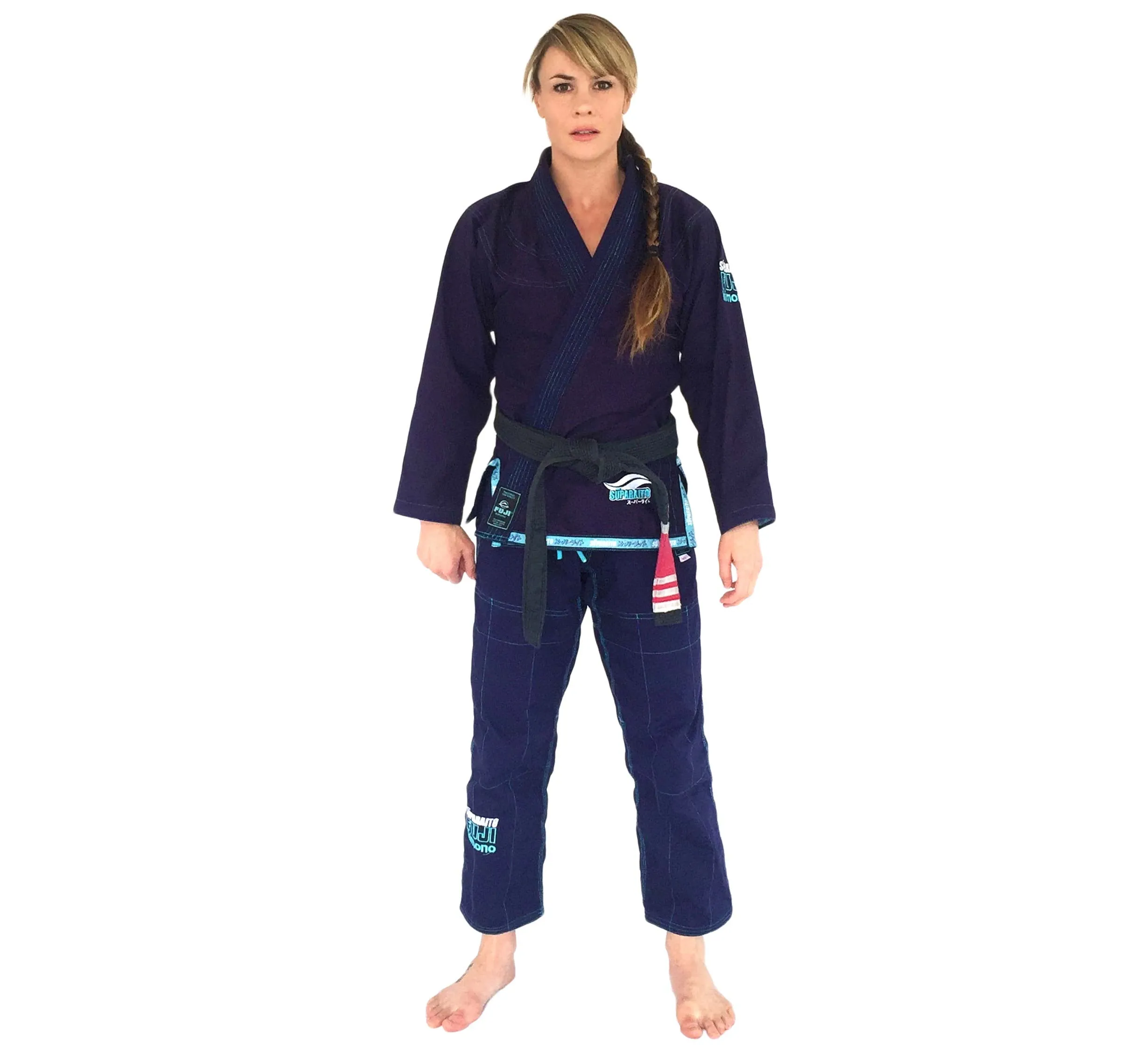 Suparaito Womens BJJ Gi Navy
