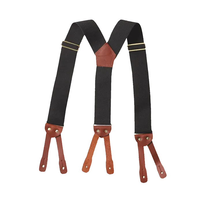 Suspenders - Big Bill Button Suspenders, SUSPB