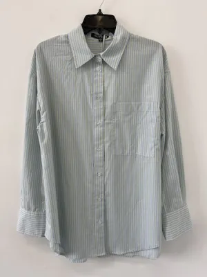 Sutton Light Blue/White Stripe Blouse