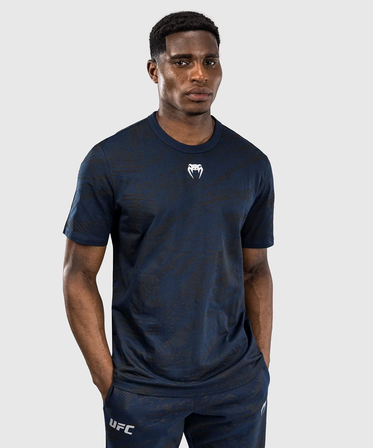 UFC Fusion by Venum Fight Week Men’s Short Sleeve T-Shirt - Oceanic Blue
