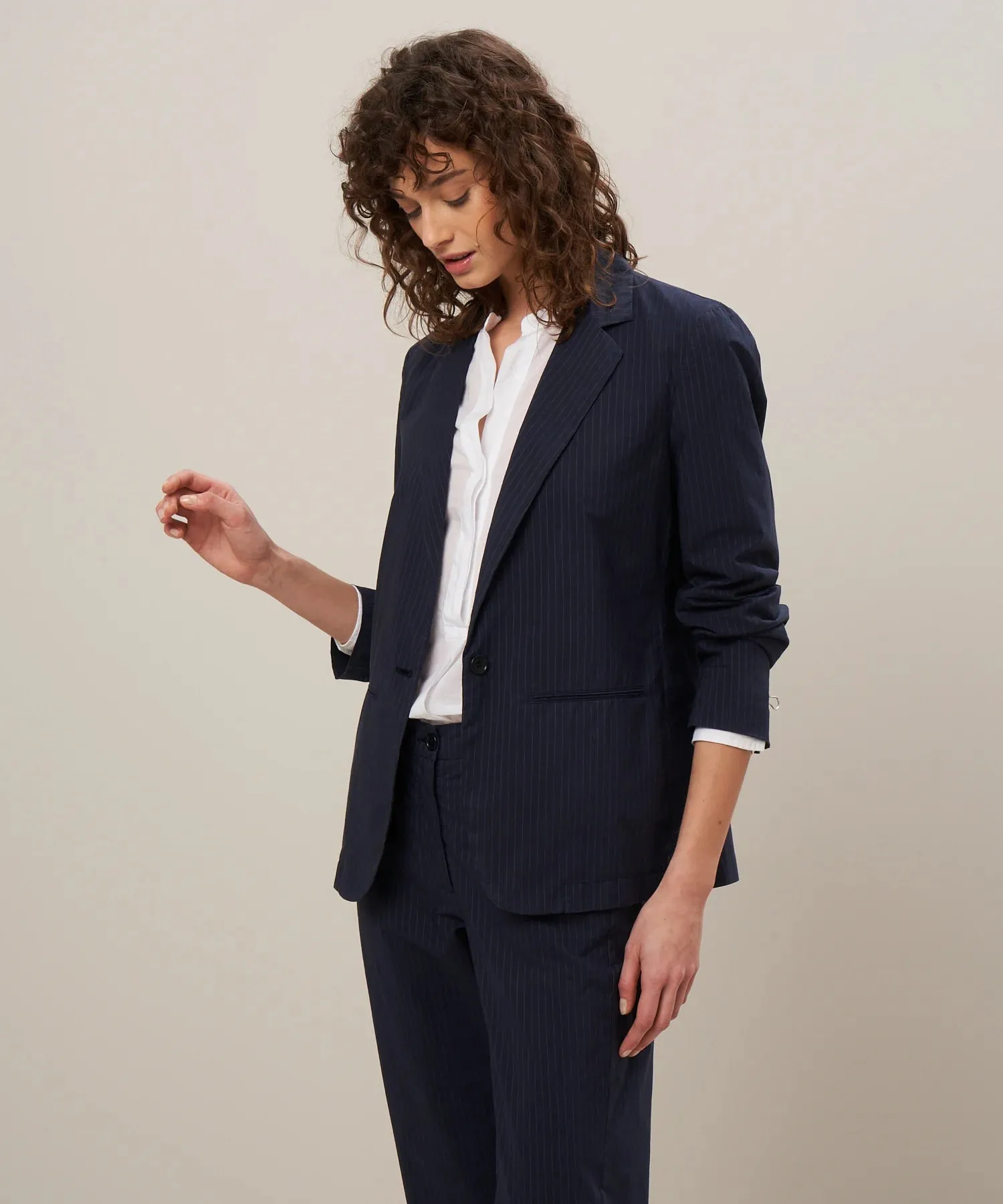 Virna Pinstripe Jacket