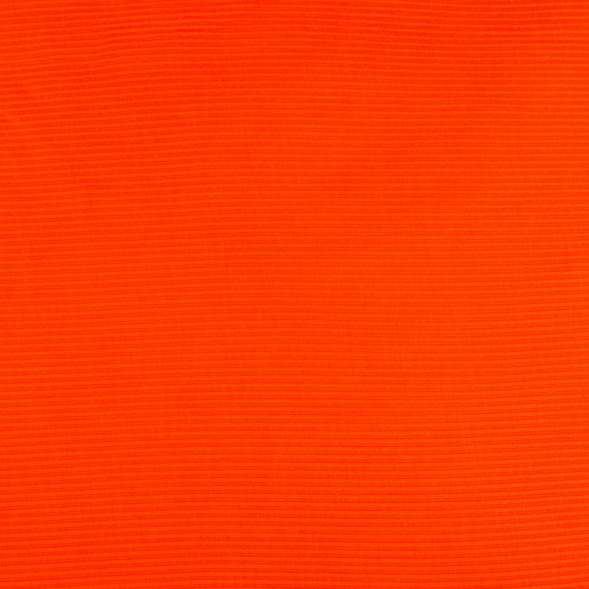 Viscose Rib Knit 4x2 - RUBY - Orange
