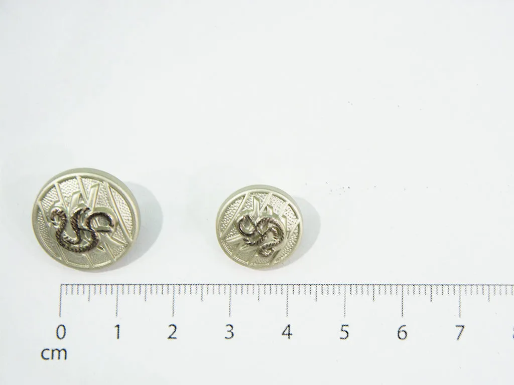 Water Golden Designer Acrylic Suit Buttons