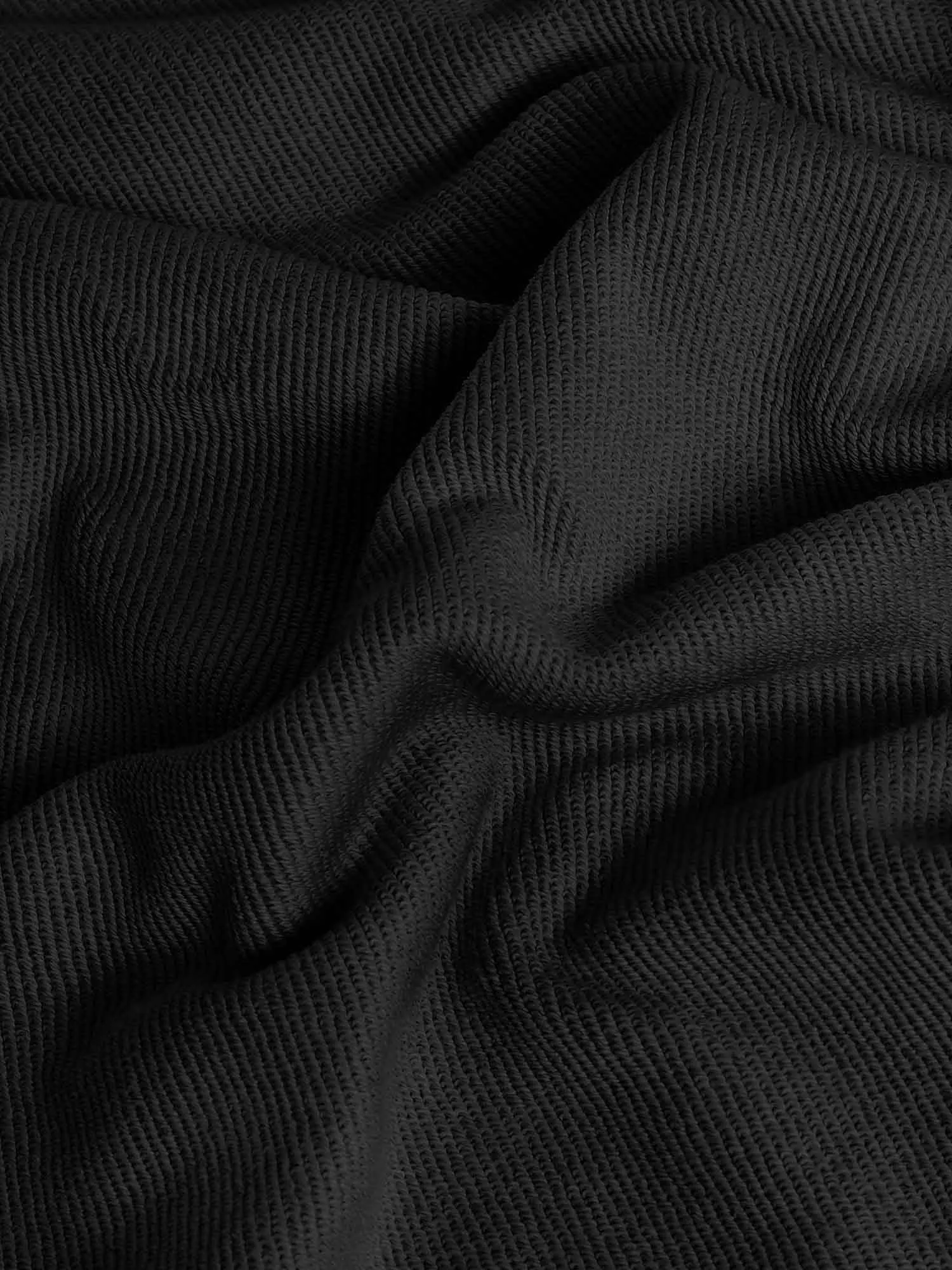 Womens 365 Midweight Long Shorts—black