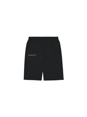 Womens 365 Midweight Long Shorts—black