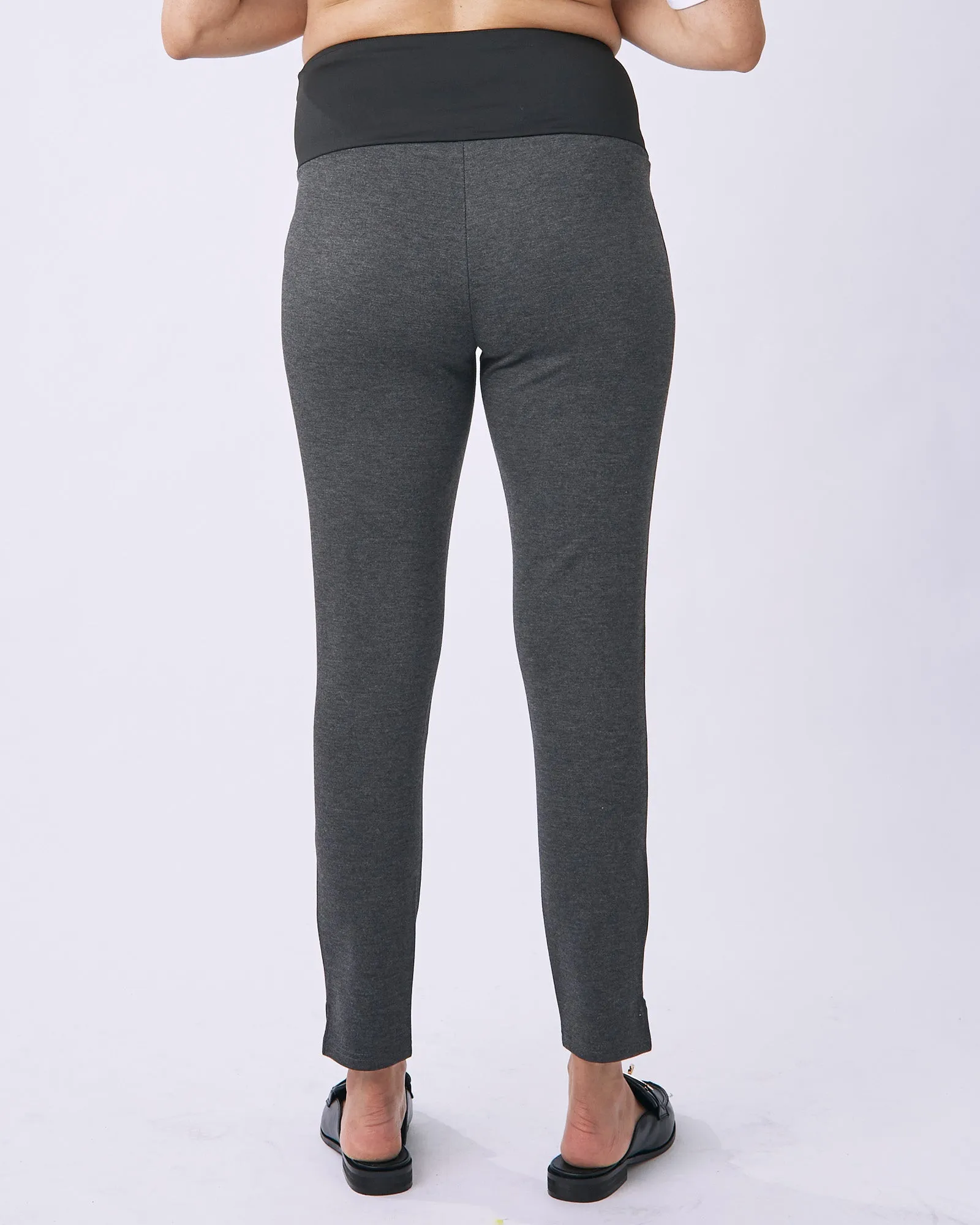 Zoe Slim Cut Ponte Maternity Legging Pants